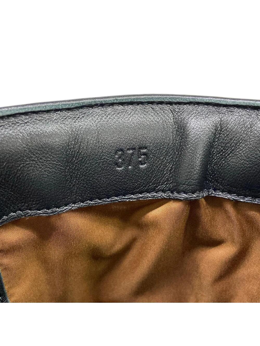 Hermes Fresh Black Nylon Rubber Women's #281285H10B - Picture 10 of 12